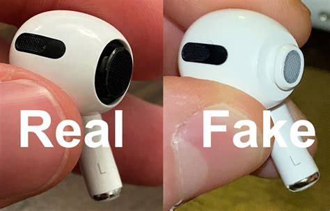 how to tell if airpods are fake.